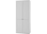 Kleiderschrank WIMEX "New York, Wäscheschrank, Garderobe, Aufbewahrung", weiß, B:90cm H:208cm T:58cm, Schränke, Kleiderschrank, in vielen Breiten, individuelles Stauraumwunder, Höhe 208 oder 236cm