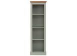 Stauraumregal OTTO HOME "Selma", grün (salbei), B:55cm H:180cm T:38cm, MDF, Massivholz, Regale, Stauraumregal, Kiefernholz, feste und verstellbare Böden, Breite 55 cm, Höhe 180 cm