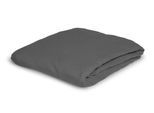 Betttuch IRISETTE "Vesuv 12", grau (grafit), B:220cm L:260cm, Jersey, Obermaterial: 100% Baumwolle, Bettlaken, Betttuch, flauschig und warm, ohne Gummizug
