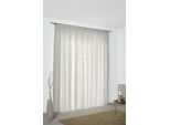 Vorhang WIRTH "Sepino" Gr. 3, beige (creme), B:132cm H:225cm, Jacquard, Baumwolle, Polyester, Gardinen, Vorhang