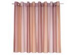 Gardine WIRTH "Eloise" Gr. 17, rot, B:140cm H:245cm, Polyester, Gardinen, Gardine, Store