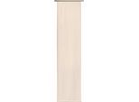 Schiebegardine WIRTH "Umea" Gr. 1, beige, B:60cm H:145cm, Jacquard, Polyester, Gardinen, Schiebegardine