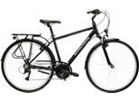 Trekkingrad KROSS "Trekkingrad Explorer 2.0 schwarz 21 Gänge" Gr. 48, schwarz (schwarz, schwarz), Fahrräder, Herren, 48cm, 28 Zoll (71,12cm) hinten: 28 Zoll (71,12cm), Trekkingrad