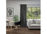 Vorhang NEUTEX FOR YOU "Linessa", grau, B:137cm H:255cm, Jacquard, Polyester, Gardinen, Vorhang, Schal mit verdeckten Schlaufen, Breite 137 cm, nach Maß