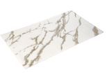 Badematte VOSSEN "»Marble«", braun (tibet), H:16mm, Polyacryl, Badematten, Badematte