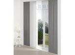 Schiebegardine WIRTH "Dim out" Gr. 4, grau, B:60cm H:245cm, Polyester, Gardinen, Schiebegardine, inkl. Beschwerungsstange