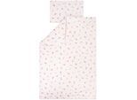 Kinderbettwäsche JULIUS ZÖLLNER "Baby- und Kinderbettwäsche aus 100% Jersey-Baumwolle", bunt (little dinos), B/L: 100cm x 135cm, 1 Stk., 1 Stk., Jersey, B/L: 40cm x 60cm, 2 Stk., Jersey, Obermaterial: 100% Baumwolle, Bettwäsche, Kinderbettwäsche, erhältlich in den Größen 80x80+35x40cm und 100x135+40x60cm