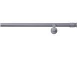Vorhangstange GOOD LIFE "Mira" Gr. 6, grau (anthrazit), L:240cm Ø:20mm, Metall, Gardinenstangen, Vorhangstange