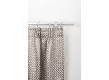 Gardinenstange GARESA "EASY", silber (silberfarben), B:64cm L:550cm Ø:20mm, Aluminium, Gardinenstangen, Gardinenstange, Vorhanggarnitur, verlängerbar, Endk. M. Streifen, Alu, mit Ringe