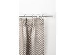 Gardinenstange GARESA "EASY", silber (silberfarben), B:64cm L:410cm Ø:20mm, Aluminium, Gardinenstangen, Gardinenstange, Vorhanggarnitur, verlängerbar, Wandmontage, Aluminium, mit Ringe