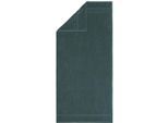 Handtücher EGERIA "Manhatten Gold", grau (slate grau), B:50cm L:100cm, Frottier, Obermaterial: 100% Baumwolle, Handtücher, Handtücher, Uni Programm mit Streifenbordüre, reine Baumwolle