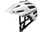 Fahrradhelm CRATONI "AllTrack" Gr. 58, weiß (weiß, neutral), Helme, 58/61, Fahrradhelm