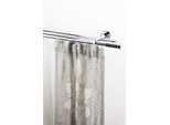 Gardinenstange GARESA "EASY", grau (chromfarben), B:65cm L:390cm Ø:20mm, Aluminium, Gardinenstangen, Gardinenstange