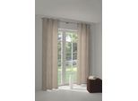 Vorhang ADAM "Easy Diamond" Gr. 1, braun (dunkelbraun), B:145cm H:145cm, Jacquard, Baumwolle (Bio-Baumwolle), Gardinen, Vorhang, aus 100% Bio-Baumwolle