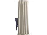 Vorhang HOME BASICS "ACUSTICO" Gr. 1, beige (natur), B:135cm H:160cm, Polyester, Gardinen, Vorhang, Akustikschall ACUSTICO
