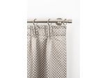 Gardinenstange GARESA "EASY", gold (aluminiumfarben, nickelfarben), L:450cm Ø:20mm, Aluminium, Gardinenstangen, Gardinenstange, Vorhanggarnitur, verlängerbar, Wandmont., Endkappe, Alu, mit Ringe