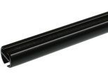 Innenlaufprofil LIEDECO Gr. 4, schwarz, L:240cm Ø:1,6cm, Gardinenstangenhalterungen, Innenlaufprofil, 1-läufig im Fixmaß Ø 16 mm