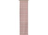 Schiebegardine WIRTH "Laufenberg" Gr. 4, rot (apricot), B:60cm H:245cm, Jacquard, Baumwolle, Polyester, Gardinen, Schiebegardine