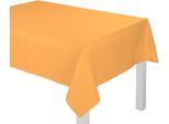Tischdecke ADAM "Uni Collection" Gr. 9, gelb, B:145cm L:250cm, Bio-Baumwolle, Tischdecken, Tischdecke, aus 100% Bio-Baumwolle