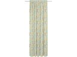 Vorhang ADAM "Balloons" Gr. 1, grün, B:142cm H:145cm, Jacquard, Baumwolle, Gardinen, Vorhang, aus 100% Bio-Baumwolle