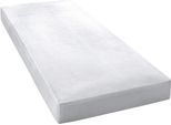 Spannbettlaken JANINE "Spannbetttuch Jersey 5007 23 70x140", silberfarben, B:70cm L:140cm, Mako-Jersey, Obermaterial: 100% Baumwolle, Bettlaken, Spannbettlaken, Ringsumgummi