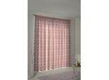 Vorhang WIRTH "Laufenberg" Gr. 3, rot (apricot), B:132cm H:175cm, Jacquard, Baumwolle, Polyester, Gardinen, Vorhang