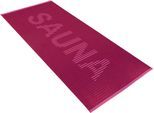 Saunatuch VOSSEN "Camden", lila (cranberry), B:80cm L:200cm, Velours, Obermaterial: 100% Baumwolle, Handtücher, Saunatuch