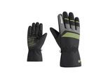 Skihandschuhe ZIENER "GEVIN-Z glove man", Herren, Gr. 11, schwarz (schwarz.lime), Kunstfaser, Handschuhe Skihandschuhe