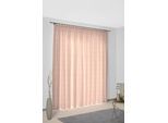 Vorhang WIRTH "Telfort" Gr. 5, orange (terra), B:132cm H:255cm, Jacquard, Baumwolle, Polyester, Gardinen, Vorhang