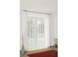 Gardine WIRTH "7227" Gr. 6, orange (terrakotta), B:450cm H:145cm, Polyester, Gardinen, Gardine, Store - Faltenband 1:3