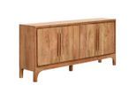 Livetastic Sideboard, Akazie, Holz, Akazie, Hartholz,Hartholz,Hartholz, Holz, 2 Fächer, 175x81x40 cm, Typenauswahl, handgemacht, Holzmöbel, Kleinmöbel Holz, Holzkommoden, Sideboards Holz
