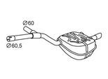 VEGAZ Endschalldämpfer fs739 für Ford