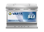 VARTA Starterbatterie DYNAMIC SLI 12 V, 60 Ah, 540 A 560408054K262 12V 60Ah 540A für VW PEUGEOT LAND ROVER AUSTIN FIAT / LANCIA SAAB VOLVO NISSAN RENA