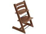 Stokke Hochstuhl , Braun , Holz , Buche , 46x79x49 cm , Fussstütze verstellbar, Sitzfläche verstellbar , Baby- und Kindermöbel, Babyzimmer, Hochstühle