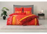 Bettwäsche OTTO HOME "Sonnenham", rot, B/L: 155cm x 220cm, 1 Stk., 1 Stk., Renforcé, B/L: 80cm x 80cm, 2 Stk., Renforcé, Obermaterial: 100% Baumwolle, Bettwäsche, Bettwäsche, in Gr. 135x200 oder 155x220 cm, 100% Baumwolle, Paisley