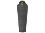 Mountain Equipment - Helium GT 250 - Daunenschlafsack Gr Regular - Body Size: 185 cm Zip: Left Grau
