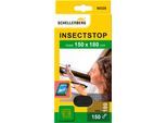 Fliegengitter-Gewebe SCHELLENBERG "für Dachfenster mit Reißverschluss", grau (rahmen: grau gewebe: grau), B:150cm H:180cm, Insektenschutzgitter, Insektenschutz ohne bohren, 150 x 180 cm, anthrazit und weiß