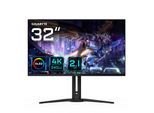 GIGABYTE Gaming-Monitor "AORUS FO32U2P", Energieeffizienz: G (A-G), schwarz, B:71,8cm H:61,4cm T:15,9cm, Monitore