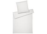 Bettwäsche ELEGANTE "Cord Jersey", weiß, B/L: 155cm x 220cm, 1 Stk., 1 Stk., Interlock-Jersey, B/L: 80cm x 80cm, 2 Stk., Interlock-Jersey, Obermaterial: 100% Baumwolle, Bettwäsche, Bettwäsche, angenehmes Hautgefühl
