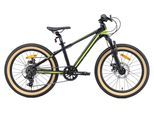 Jugendfahrrad BIKESTAR Gr. 30, schwarz, Fahrräder, Kinder, 30cm, 20 Zoll (50,80cm)