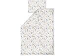 Kinderbettwäsche JULIUS ZÖLLNER "Little Otti", bunt, B/L: 100cm x 135cm, 1 Stk., 1 Stk., Jersey, B/L: 40cm x 60cm, 2 Stk., Jersey, Obermaterial: 100% Baumwolle, Bettwäsche