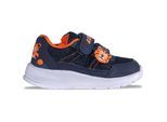 Sneaker LOTTO, Mädchen, Gr. 24, blau (navy, orange), Kunstfaser, Synthetik, Schuhe Sneaker, - in kinderfußgerechter Passform