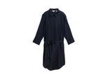 TOM TAILOR Herren Lightweight Hybrid Jacke mit Stehkragen, blau, Uni, Gr. M