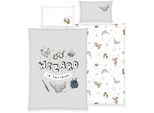 Babybettwäsche BABY BEST "Harry Potter Baby", bunt, B/L: 100cm x 135cm, 1 Stk., 1 Stk., Renforcé, B/L: 40cm x 60cm, 2 Stk., Renforcé, Obermaterial: 100% Baumwolle, Bettwäsche, Babybettwäsche, mit tollem Motiv