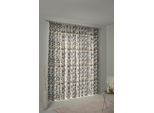 Vorhang ADAM "Bio Bel" Gr. 3, schwarz, B:145cm H:225cm, Jacquard, Baumwolle (Bio-Baumwolle), Gardinen, Vorhang, aus 100% Bio-Baumwolle