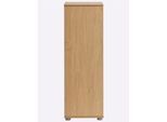 Schuhschrank HEINE HOME, braun (eichefarben), B:40cm H:118cm T:38,5cm, Kunststoff, MDF, Schränke, Schuhschrank