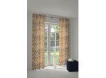 Vorhang ADAM "Bio Bel" Gr. 3, gelb (curry), B:145cm H:225cm, Jacquard, Baumwolle (Bio-Baumwolle), Gardinen, Vorhang, aus 100% Bio-Baumwolle