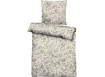 Bettwäsche APELT "Lela", grau (taupe), B/L: 135cm x 200cm, 1 Stk., 1 Stk., Mako-Satin, B/L: 80cm x 80cm, 2 Stk., Mako-Satin, Obermaterial: 100% Baumwolle, Bettwäsche, Bettwäsche, Eleganter Damastklassiker für die stilvoll- romantische Einrichtung
