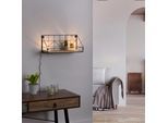 JUST LIGHT Wandleuchte "BOARD", schwarz, 1, 1 Stk., Leuchten, LED, Schalter, Schnurschalter, Wandleuchte