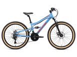 Jugendfahrrad BIKESTAR Gr. 33, blau, Fahrräder, Kinder, 33cm, 24 Zoll (60,96cm)